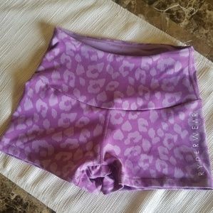 Ryderwear Animal Scrunch Bum Shorts - XS